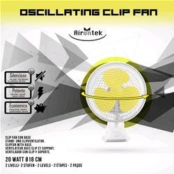 Clip Fan Oscillante Airontek diam. 15 cm