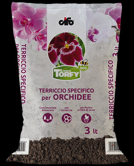 Terriccio per Orchidee 3L Torfy Cifo